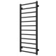 Buy water heated towel rail Forest P12 500х1200 Deffi stainless steel (Black, Bottom connection)