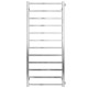 Buy water heated towel rail Forest P12 600х1200 Deffi stainless steel (Chrome, Side right connection)
