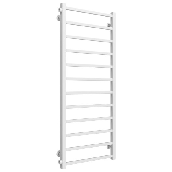 Buy water heated towel rail Forest P12 600х1200 Deffi stainless steel (White, Side left connection)