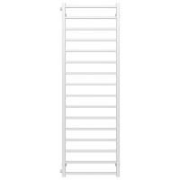 Water heated towel rail Forest P16 600х1600 Deffi stainless steel (White, Side left connection)