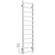 Buy an electric towel dryer Forest P12 400х1200 Deffi Stainless Steel (White, WD04, Left connection)