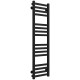 Buy water heated towel rail Magnus P16 200х1200 Deffi stainless steel (Black, Side left connection)