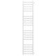 Buy water heated towel rail Magnus P20 200х1600 Deffi stainless steel (White, Side right connection)