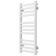 Buy water heated towel rail Magnus P12 300х800 Deffi stainless steel (White, Side right connection)