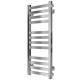 Buy water heated towel rail Magnus P12 300х800 Deffi stainless steel (Chrome, Side right connection)