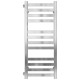 Buy water heated towel rail Magnus P12 400х800 Deffi stainless steel (Chrome, Side left connection)