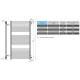 Купити рушникосушарку водяну Magnus П16 400х1200 Deffi нержавіюча сталь (Хром, Бокове праве підключення)