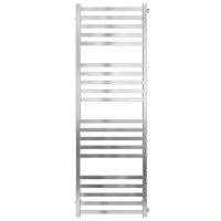 Water heated towel rail Magnus P20 500х1600 Deffi stainless steel (Chrome, Side right connection)