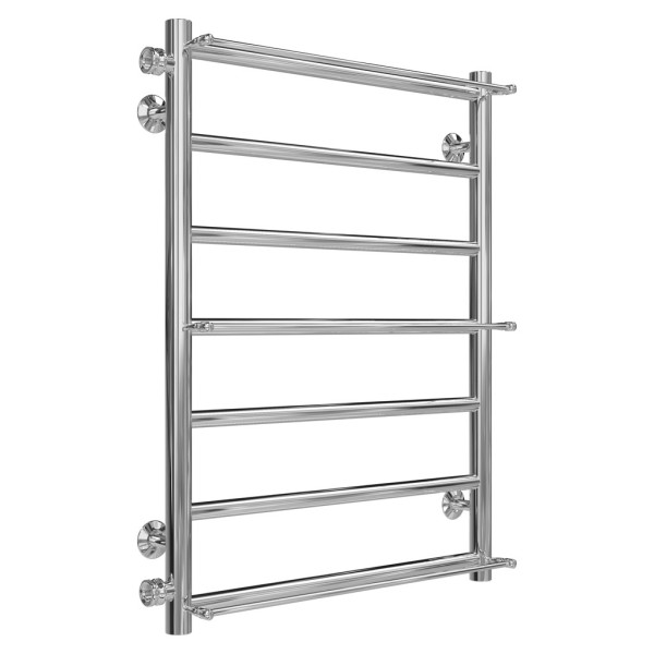 Купить полотенцесушитель водяной Ladder П7 500х700 Deffi нержавеющая сталь (Хром, Боковое левое подключение)