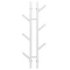 Water heated towel rail Sakura P6 100х1000 Deffi stainless steel (White, Bottom connection)