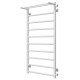 Buy water heated towel rail Terma P10 500х1000 Deffi stainless steel (White, Side right connection)