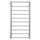 Buy water heated towel rail Terma P10 500х1000 Deffi stainless steel (Chrome, Side left connection)