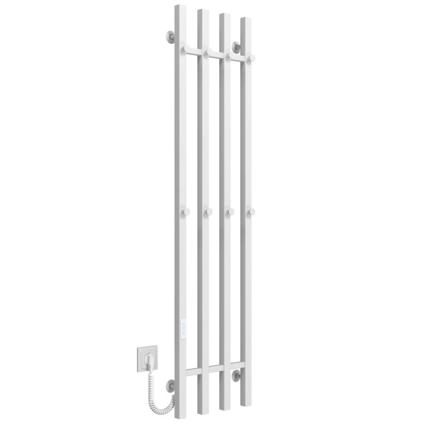 Elektrischen Handtuchwärmer kaufen Split P4 300х1400 Deffi edelstahl (Weiss, WD04, Linker Anschluss) 