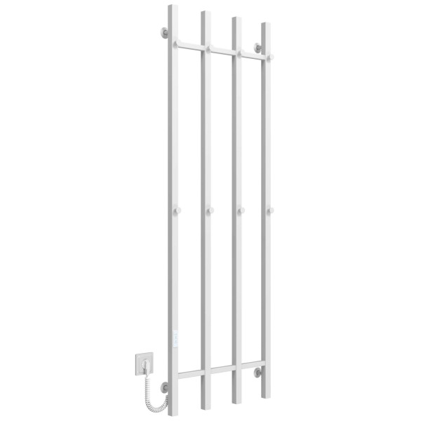 Elektrischen Handtuchwärmer kaufen Split P4 500х1600 Deffi edelstahl (Weiss, WD04, Linker Anschluss) 