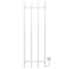 Electric heated towel rail Split P4 500х1600 Deffi stainless steel (White, WD04, Right connection)