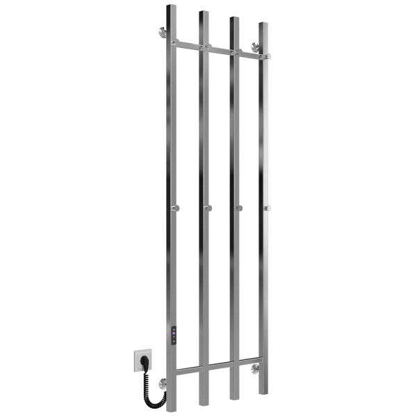 Elektrischen Handtuchwärmer kaufen Split P4 500х1600 Deffi edelstahl (Chrom, JD04, Linker Anschluss) 