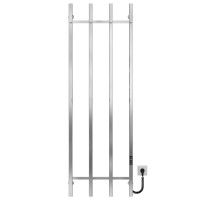 Elektrischer Handtuchwärmer Split P4 500х1600 Deffi edelstahl (Chrom, JD04, Richtige Verbindung)