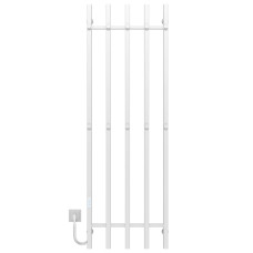 Electric heated towel rail Split P5 500х1600 Deffi stainless steel (White, WD04, Left connection)