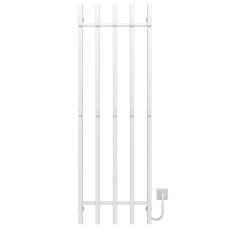 Electric heated towel rail Split P5 500х1600 Deffi stainless steel (White, WD04, Right connection)