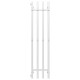 Buy water heated towel rail Split P4 300х1400 Deffi stainless steel (White, Side left connection)