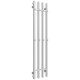 Buy water heated towel rail Split P4 300х1400 Deffi stainless steel (White, Side left connection)