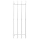 Wasserbeheizter Handtuchhalter Split P4 500х1600 Deffi edelstahl (Weiss, Seitlicher rechter Anschluss)
