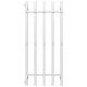 Buy water heated towel rail Split P5 500х1200 Deffi stainless steel (White, Side left connection)