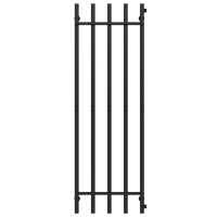 Water heated towel rail Split P5 500х1600 Deffi stainless steel (Black, Side right connection)
