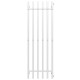 Buy water heated towel rail Split P6 500х1600 Deffi stainless steel (White, Side right connection)