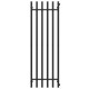Buy water heated towel rail Split P6 500х1600 Deffi stainless steel (Black, Side right connection)