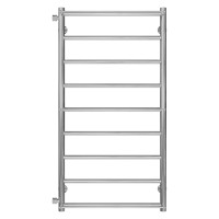 Wasserbeheizter Handtuchhalter Ladder P9 500х1000 Deffi edelstahl (Chrom, Seitlicher linker Anschluss)