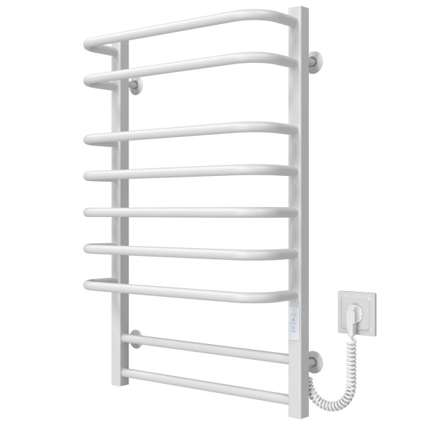 Elektrischen Handtuchwärmer kaufen Lux P9 400х800 Deffi edelstahl (Weiss, WD04, Richtige Verbindung) 