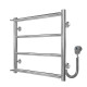 Elektrischen Handtuchwärmer kaufen Ladder P4 400х500 Deffi edelstahl (Chrom, EF16, Richtige Verbindung) 