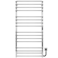 Elektrischer Handtuchwärmer Lux P16 700х1500 Deffi edelstahl (Chrom, JD04, Richtige Verbindung)