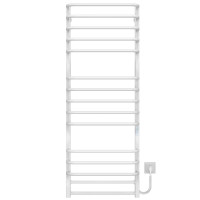 Elektrischer Handtuchwärmer Lux P15 500х1400 Deffi edelstahl (Weiss, WD04, Richtige Verbindung)