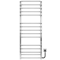 Elektryczny podgrzewacz ręczników Lux P15 500х1400 Deffi stal nierdzewna (Chrome, JD04, Prawe połączenie)