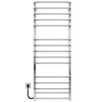 Elektryczny podgrzewacz ręczników Lux P15 600х1400 Deffi stal nierdzewna (Chrome, JD04, Połączenie lewe)