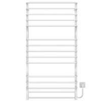 Elektrischer Handtuchwärmer Lux P15 700х1400 Deffi edelstahl (Weiss, WD04, Richtige Verbindung)