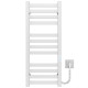 Elektrischen Handtuchwärmer kaufen Magnus P12 400х800 Deffi edelstahl (Weiss, WD04, Richtige Verbindung) 