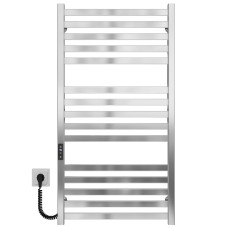 Elektrischer Handtuchwärmer Magnus P15 500х1000 Deffi edelstahl (Chrom, JD04, Linker Anschluss)