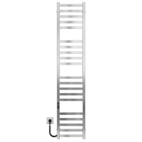 Elektrischer Handtuchwärmer Magnus P20 400х1600 Deffi edelstahl (Chrom, JD04, Linker Anschluss)