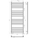 Buy electric heated towel rail Magnus P20 600х1600 Deffi stainless steel (Chrome, JD04, Left connection)