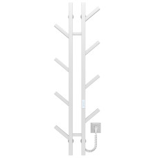 Рушникосушарка електрична Sakura П8 100х1200 E Deffi нержавіюча сталь (Білий, WD04, Праве підключення)