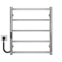 Elektrischer Handtuchwärmer Ladder P5 500х600 Deffi edelstahl (Chrom, JD03, Linker Anschluss)