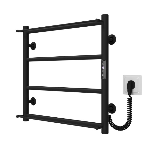 Elektrischen Handtuchwärmer kaufen Ladder P4 400х500 Deffi edelstahl (Schwarz, JD03, Richtige Verbindung) 