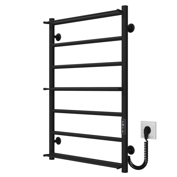 Elektrischen Handtuchwärmer kaufen Ladder P7 500х800 Deffi edelstahl (Schwarz, JD03, Richtige Verbindung) 