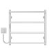 Elektrischen Handtuchwärmer kaufen Ladder P4 400х500 Deffi edelstahl (Weiss, WD03, Linker Anschluss) 