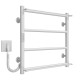 Elektrischen Handtuchwärmer kaufen Ladder P4 400х500 Deffi edelstahl (Weiss, WD03, Linker Anschluss) 