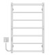 Elektrischen Handtuchwärmer kaufen Ladder P7 500х800 Deffi edelstahl (Weiss, WD03, Linker Anschluss) 