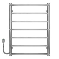 Elektrischer Handtuchwärmer Ladder P7 500х700 Deffi edelstahl (Chrom, EF16, Linker Anschluss)